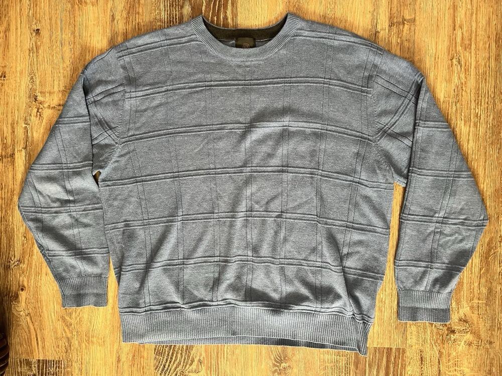 F/X Fusion X-Large Men's Blue Sweater Stitch Design